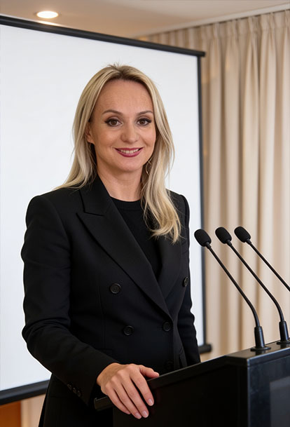 Marina Bakić na velikoj sceni pred publikom